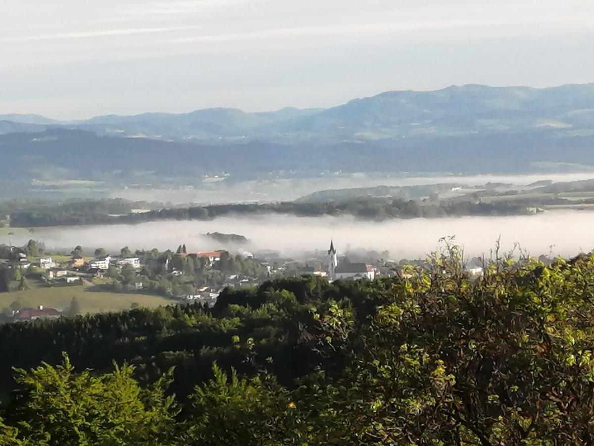 Ferienwohnung Lucy Am Lonitzberg Steinakirchen Am Forst Dış mekan fotoğraf